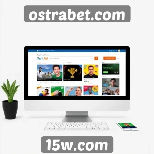 Facilidade de navegação e usabilidade do site ostrabet.com
